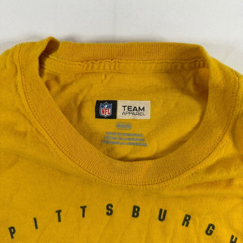NFL Yellow And Black Steelers Graphic Tee Size Medium - Picture 2 of 5